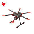 HF-700/750mm Hexacopter Frame-kit med landningsutrustning DIY Drone Aircraft