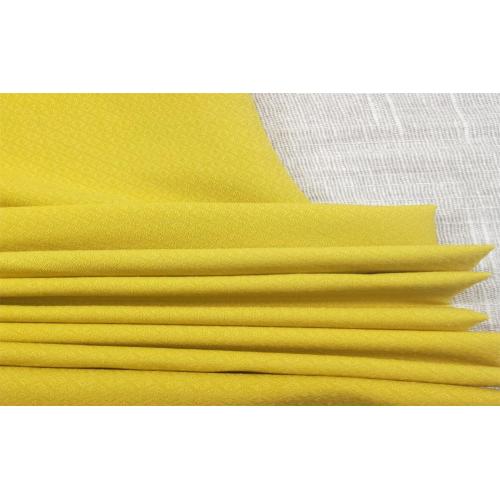 Woven Polyester Diamond Dobby Solid Fabric