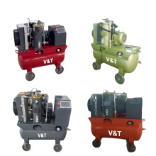 Integrated fixed speed screw air compressors