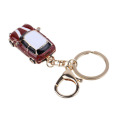 Personalized Metal Rhinestone Hollow Jeep Car Key Ring