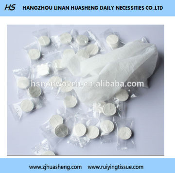 compressed towel machine Factory Price HS63 Coin Compressed Towel