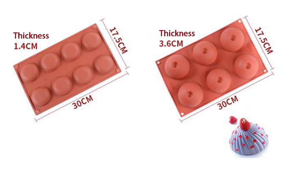 Half Spheres Silicone Baking Mold (6)