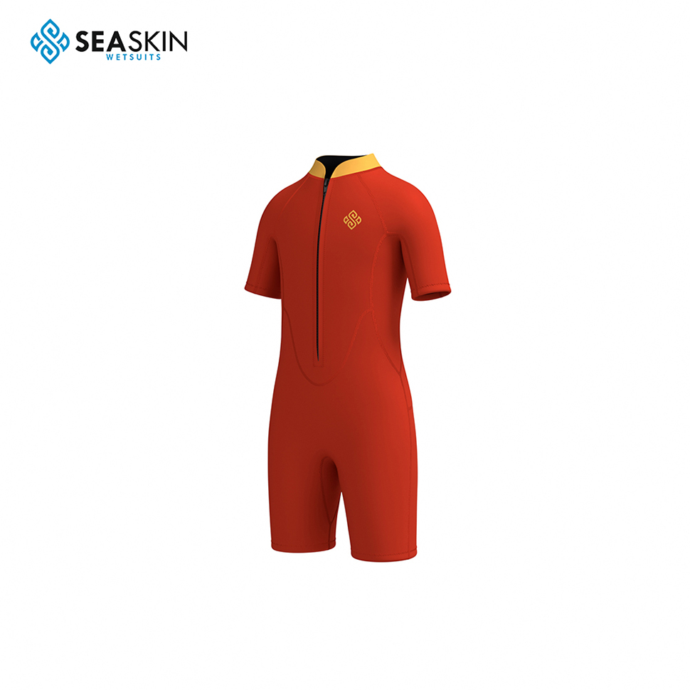 Seaskin 2.5mm Neoprene Summer Shorty Children Wetsuits