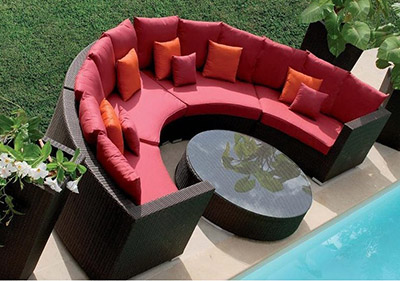 Perabot Sofa Luaran Outdoor Sofa Furniture