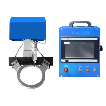 80x40mm pneumatic dot-pin gas cylinder marking machine