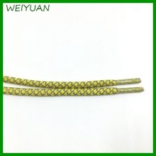Colorful round reflective rope laces for sale