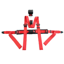 Hot Selling Racing Safety Harness with Retractor Straps - Red