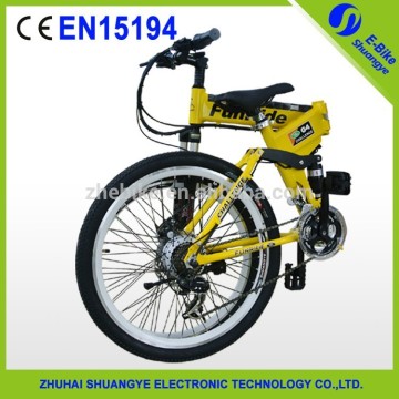 250W brushless motor green power mountain electric bike