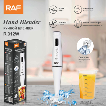 800W Corps en plastique Small Hand Blender pour la maison