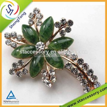 Acrylic Rhinestone Brooch For Wedding Invitation fashion rhinestone brooch