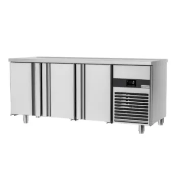 1.5m Kitchen Work Bench Retain Freshness Fridge Restaurant Kitchen Equipments Counter Chiller