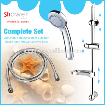 Well chrome plated rainfall single shower handle spary water