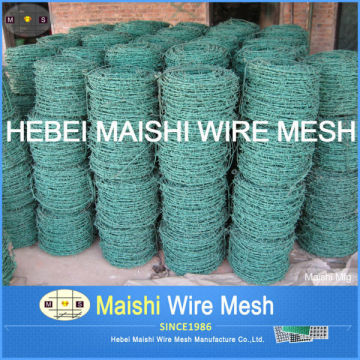 PVC coated barb wire coils