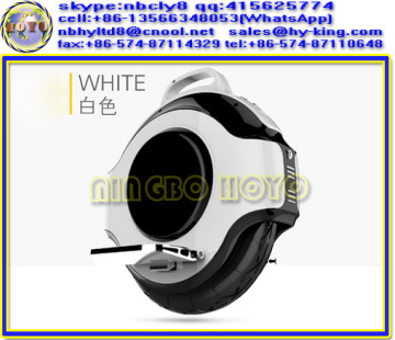 White-black single wheel scooter , 350w 1 wheel electric unicycle mini scooter , single wheel electric unicycle
