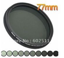 Slr Camera Nicna Fader Nd Filter Nd2 To Nd400 Nd2-nd400 Mc Filter Lens 77mm