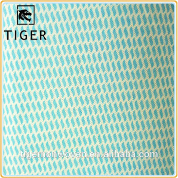 cross lapping spunlace nonwoven Cleaning cloth(polyester&viscose)