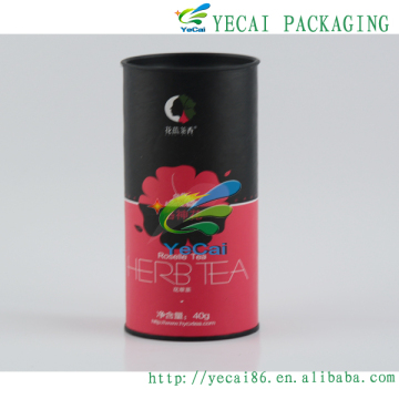 classic sliming tea round packaging box with custom logo