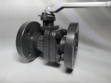 forged steel Industrialcast two piece flanged ball valves