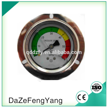 liquid glycerin filled surface mount pressure gauge