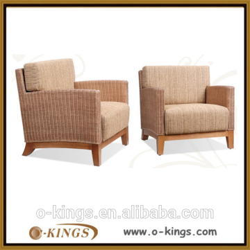 fabric single seater hotel sofa chairs