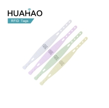 Recyclable silicone RFID wristband