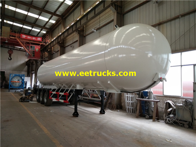 15000 Gallons LPG Gas Delivery Tanker Trailers