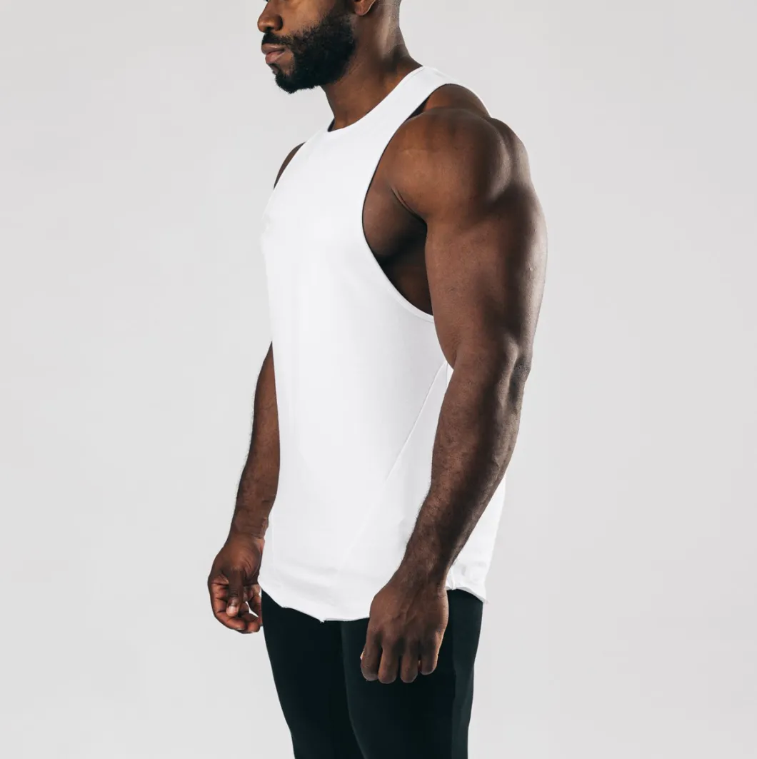 Wholesale Wide Arm Openings Mens Singlet