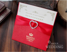 Chinese Handmade Wedding Invitation Unique Fashion Cards Design