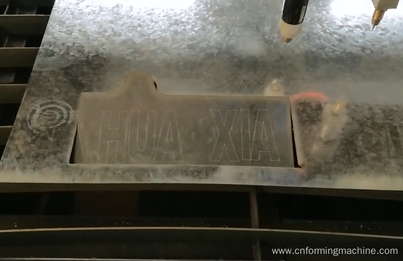 CNC metal plate Plasma cutting and marking machine