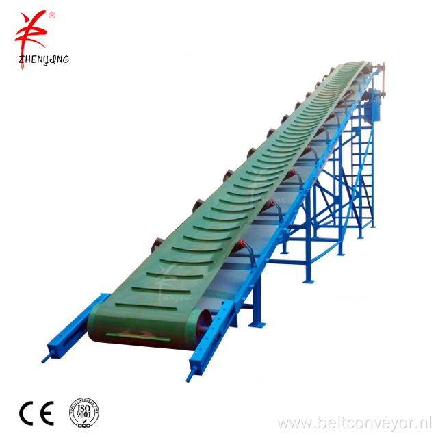 Rice big bag unloader belt conveyor