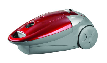red-gray speed control vacuum cleaner