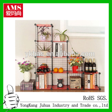 DIY flower pot shelf storage cabinets for home