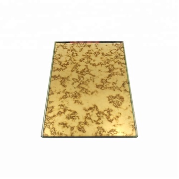 4mm 5mm gold decorative antique bronze door mirror tiles