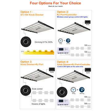 Fold 8 640W LED Grow Light for Indoor