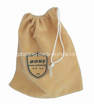 Promotional Phone Packaging Drawstring Cotton Bag (KX-CO0011)