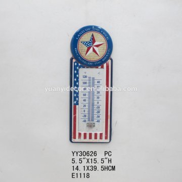 Tin themometer-America flag