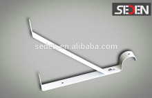 CHROME PLATED Adjustable Shelf and Closet Rod Support BRACKET