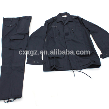 Cheap Military Army BDU Tactical uniform working suits in black