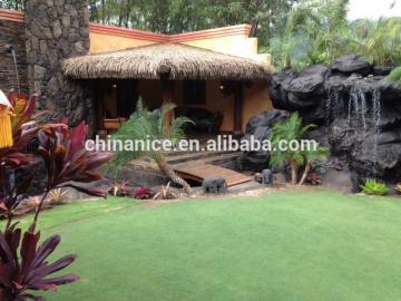 African tropical palm leaf thatch umbrella for Scenic decoration