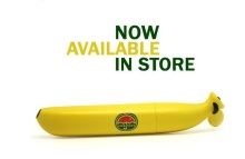 Latest design lovely banana cartoon shaped kid umbrella