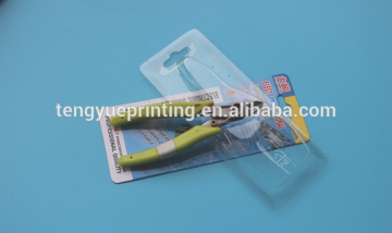 Printed blister paper card packaging