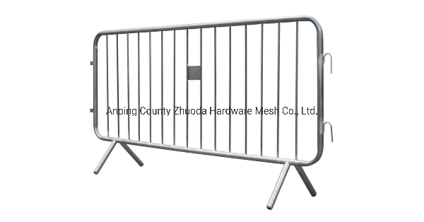 China Wholesale Steel Crowed Control Barrier Pedestrian Barricade Safety Barrier