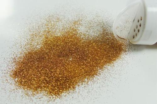 Red Golden Metallic Glitter