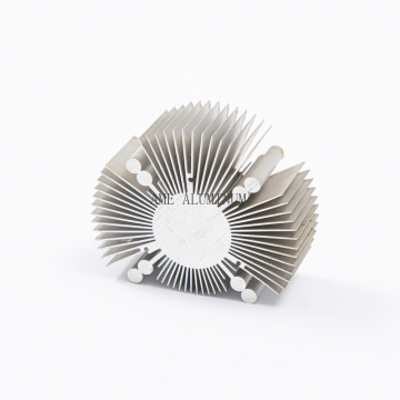 Round Aluminum LED Heat Sink OEM ODM