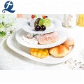 Custom Hotel Crockery Stoneware Επιτραπέζια σκεύη Λευκό κεραμικό σερβίτσιο