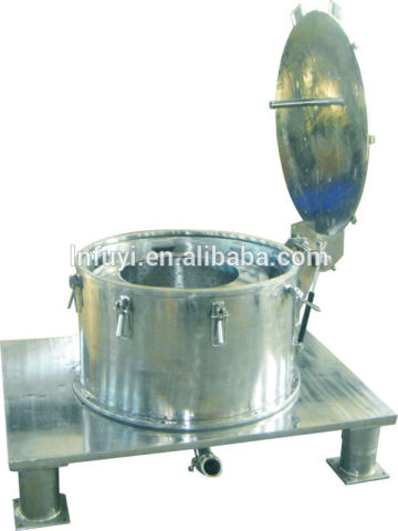 Coconut oil filter centrifuge