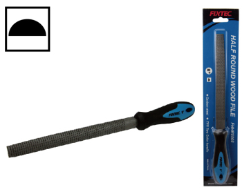 8 Inch TPR Half Round Wood Rasp File