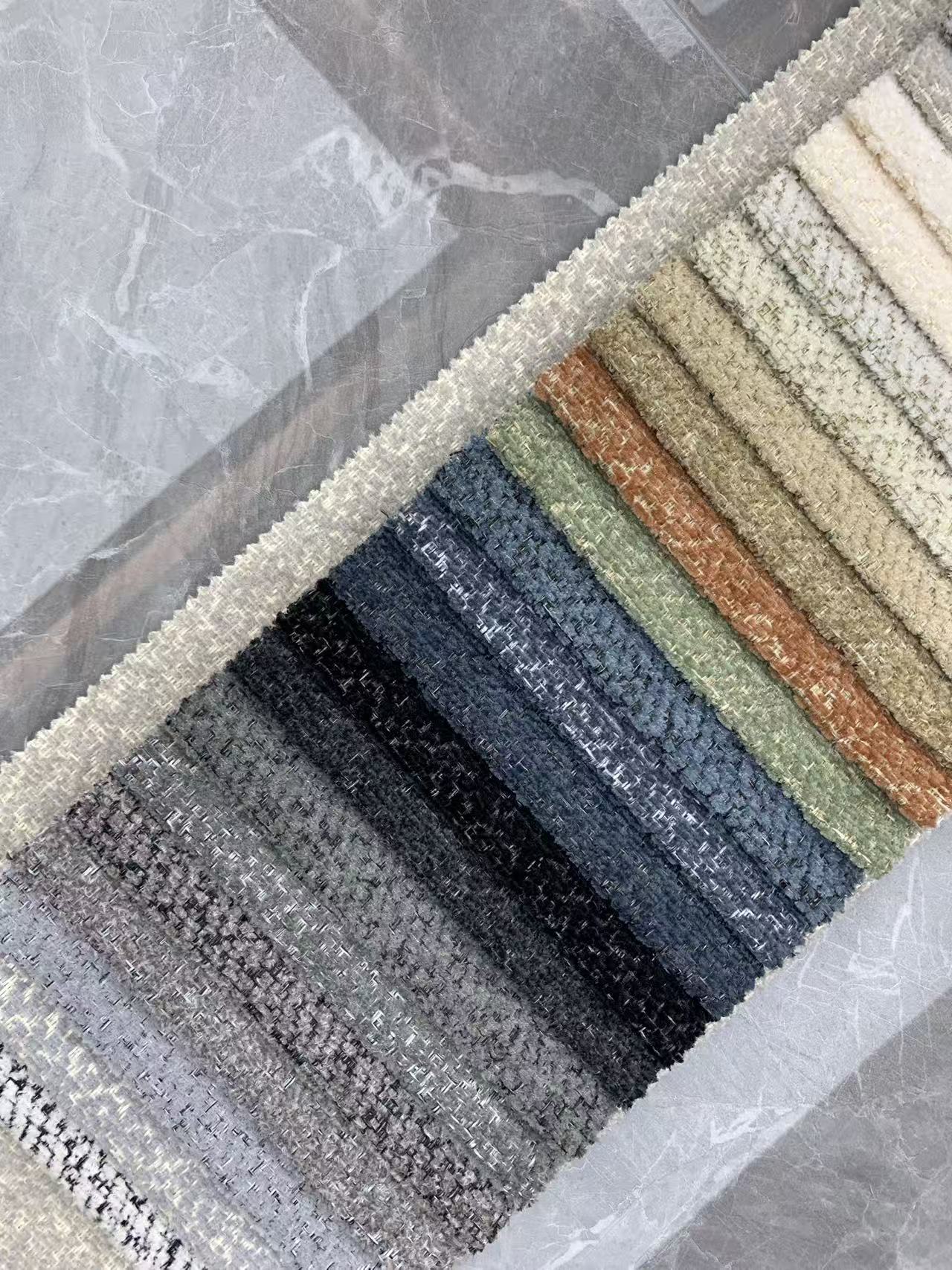 Matériau du tissu chenille Chenille Fabric Material