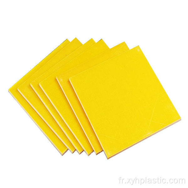 Feuille Epoxy Jaune 3240 Épaisseur 1/8 Prix bas