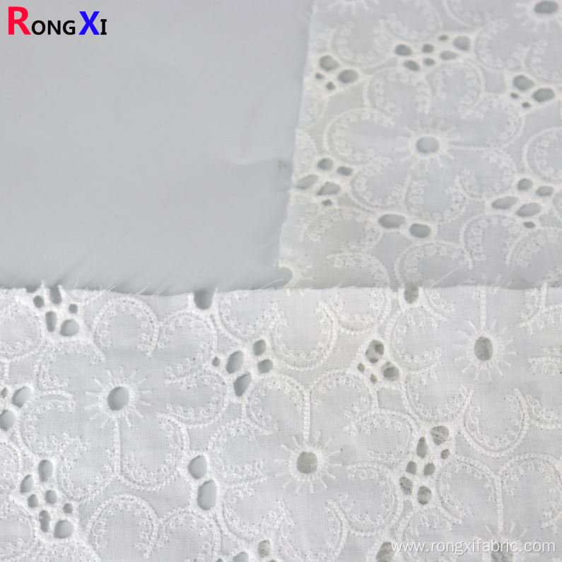 Plastic embroidery Pu Coated Cotton Fabric